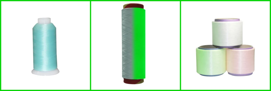 100% Polyester DTY Reflective Yarn/Fluorescent Yarn